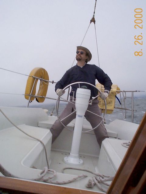 At the helm 1